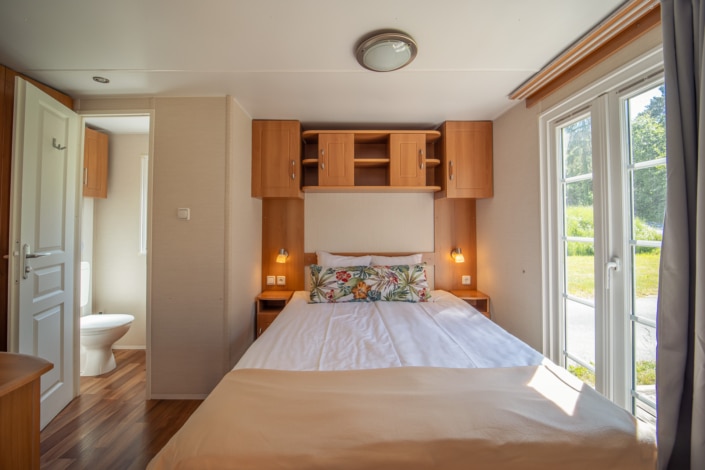Sovrum i Kneippbyns villavagn på Gotland