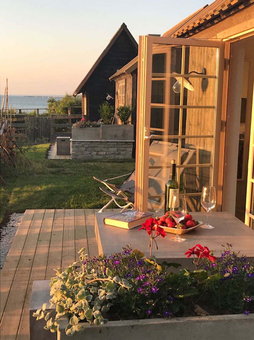 fiskestuga-premium03 Veranda, Kneippbynin kalamaja Gotlannissa