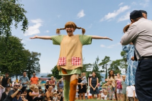 Pippiteater på Kneippbyn Sommarland Gotland