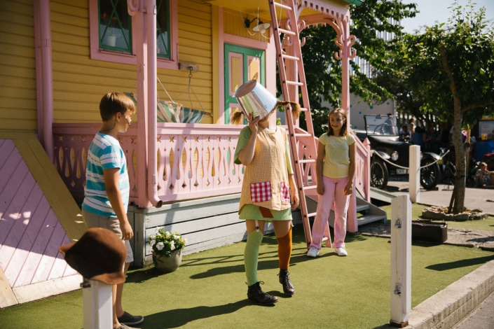 Pippiteater på Kneippbyn Sommarland Gotland