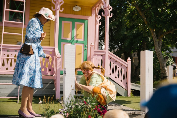 Pippiteater på Kneippbyn Sommarland Gotland