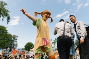 Pippiteater på Kneippbyn Sommarland Gotland