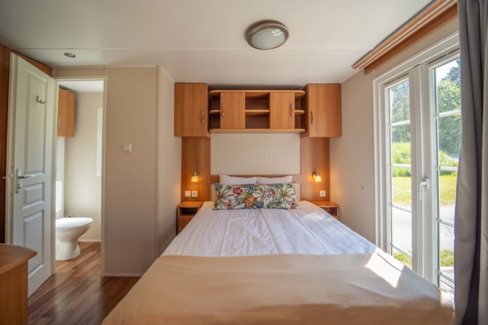 Sovrum i Kneippbyns villavagn på Gotland
