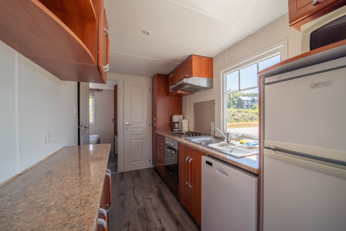 Kök i Kneippbyns villavagn på Gotland